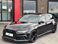 Audi RS6 4.0T FSI Quattro RS 6 5dr Tip Auto STAGE 1 690 RARE HAVANA BLACK Estate Petrol Black