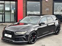 Audi RS6 4.0T FSI Quattro RS 6 5dr Tip Auto STAGE 1 690 RARE HAVANA BLACK Estate Petrol Black