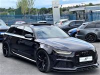 Audi RS6 4.0T FSI Quattro RS 6 5dr Tip Auto STAGE 1 690 RARE HAVANA BLACK Estate Petrol Black