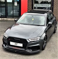 Audi RS3 2.5 RS 3 TFSI 400 Quattro Audi Sport Ed 5dr S Tronic PAN ROOF BUCKETS H AND R SPRINGS Hatchback Petrol Grey