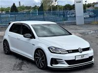 Volkswagen Golf 2.0 TDI 184 GTD 5dr DSG LOWEST MILEAGE EXAMPLE+H&R STANCE+19" SPIELBERGS Hatchback Diesel White