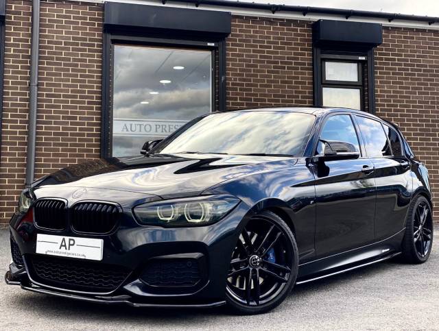 BMW 1 Series 3.0 M140i Shadow Edition 5dr Auto BM3 STAGE 2 460 BLACK WIDOW PRO NAV MOTECH STANCE PACK Hatchback Petrol Black