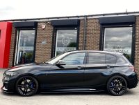 BMW 1 Series 3.0 M140i Shadow Edition 5dr Auto BM3 STAGE 2 460 BLACK WIDOW PRO NAV MOTECH STANCE PACK Hatchback Petrol Black