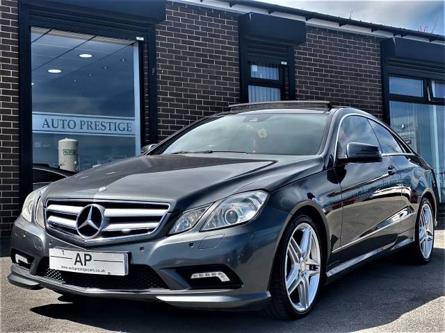 2011 Mercedes-Benz E Class 3.0 E350 CDI BlueEFFICIENCY Sport 2dr Tip Auto PANROOF+MORE VERY CLEAN