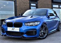 BMW 1 Series 3.0 M140i Shadow Edition 3dr Step Auto STAGE 2+MOTECH+PRO NAV+H/SEAT Hatchback Petrol Blue