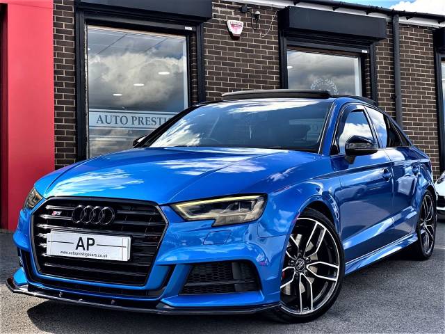 Audi S3 2.0 S3 TFSI Quattro 4dr S Tronic [Nav] PANROOF Saloon Petrol Blue