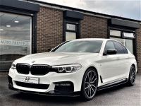 BMW 5 Series 2.0 520d M Sport 4dr Auto M PERFORMANCE PACK+20" ALLOYS+R/CAM Saloon Diesel White