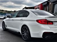 BMW 5 Series 2.0 520d M Sport 4dr Auto M PERFORMANCE PACK+20" ALLOYS+R/CAM Saloon Diesel White