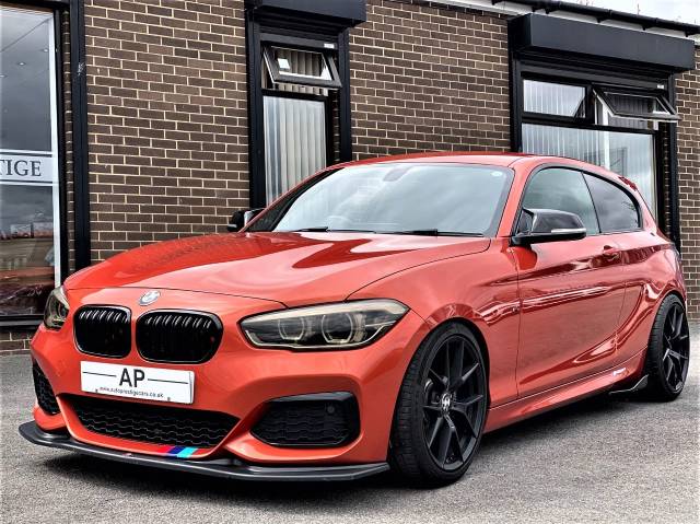 2017 BMW 1 Series 3.0 M140i 3dr Auto RARE VALANCIA METALLIC ORANGE STAGE 1 PLUS 440 BHP WITH UPGRADES OVER 5K UPGRADES