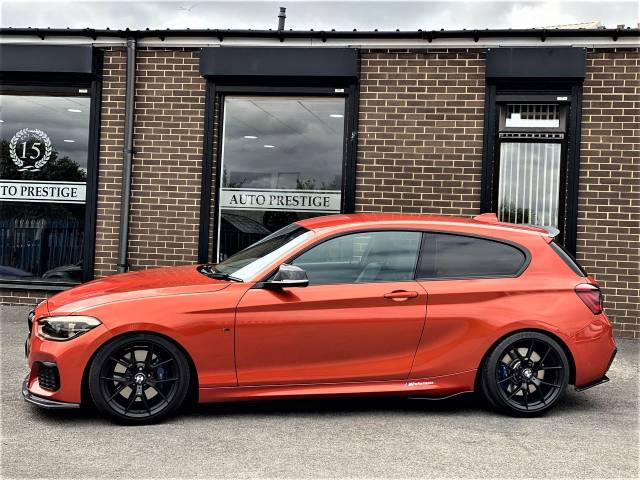 2017 BMW 1 Series 3.0 M140i 3dr Auto RARE VALANCIA METALLIC ORANGE STAGE 1 PLUS 440 BHP WITH UPGRADES OVER 5K UPGRADES