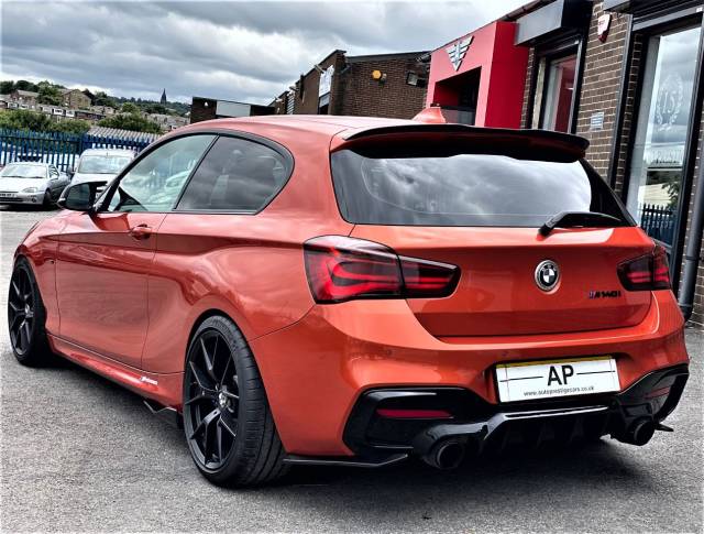 2017 BMW 1 Series 3.0 M140i 3dr Auto RARE VALANCIA METALLIC ORANGE STAGE 1 PLUS 440 BHP WITH UPGRADES OVER 5K UPGRADES