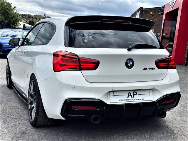 2016 BMW 1 Series 3.0 M140i 3dr [Nav] Step Auto STAGE 2 460 BHP WHITE SUNROOF MOTECH STANCE 66 REG