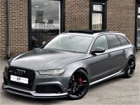 Audi RS6 4.0T FSI Quattro RS 6 5dr Tip Auto £5000 EXTRA MATT GREY+LITCHFIELD STAGE 1 670 Estate Petrol Grey