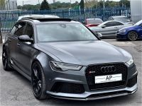 Audi RS6 4.0T FSI Quattro RS 6 5dr Tip Auto £5000 EXTRA MATT GREY+LITCHFIELD STAGE 1 670 Estate Petrol Grey