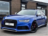 Audi RS6 4.0T FSI Quattro RS 6 5dr Tip Auto P-ROOF+DYNAMIC PACK+DYNAMIC STEERING+QUATTRO WITH SPORTS DIFF Estate Petrol Blue