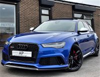 Audi RS6 4.0T FSI Quattro RS 6 5dr Tip Auto P-ROOF+DYNAMIC PACK+DYNAMIC STEERING+QUATTRO WITH SPORTS DIFF Estate Petrol Blue