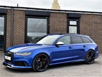 Audi RS6 4.0T FSI Quattro RS 6 5dr Tip Auto P-ROOF+DYNAMIC PACK+DYNAMIC STEERING+QUATTRO WITH SPORTS DIFF Estate Petrol Blue