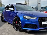 Audi RS6 4.0T FSI Quattro RS 6 5dr Tip Auto P-ROOF+DYNAMIC PACK+DYNAMIC STEERING+QUATTRO WITH SPORTS DIFF Estate Petrol Blue