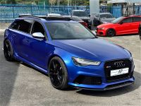 Audi RS6 4.0T FSI Quattro RS 6 5dr Tip Auto P-ROOF+DYNAMIC PACK+DYNAMIC STEERING+QUATTRO WITH SPORTS DIFF Estate Petrol Blue