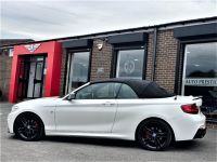BMW 2 Series 2.0 220d M Sport 2dr Step Auto M PERFORMANCE PACK+HIGH SPEC Convertible Diesel White