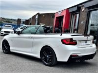 BMW 2 Series 2.0 220d M Sport 2dr Step Auto M PERFORMANCE PACK+HIGH SPEC Convertible Diesel White