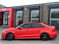 Audi RS3 2.5 TFSI RS 3 Quattro 4dr S Tronic STAGE 1 490BHP+PANROOF+BUCKETS+R/CAM+BRAND NEW DISCS/PADS Saloon Petrol Red