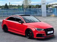 Audi RS3 2.5 TFSI RS 3 Quattro 4dr S Tronic STAGE 1 490BHP+PANROOF+BUCKETS+R/CAM+BRAND NEW DISCS/PADS Saloon Petrol Red
