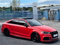 Audi RS3 2.5 TFSI RS 3 Quattro 4dr S Tronic STAGE 1 490BHP+PANROOF+BUCKETS+R/CAM+BRAND NEW DISCS/PADS Saloon Petrol Red