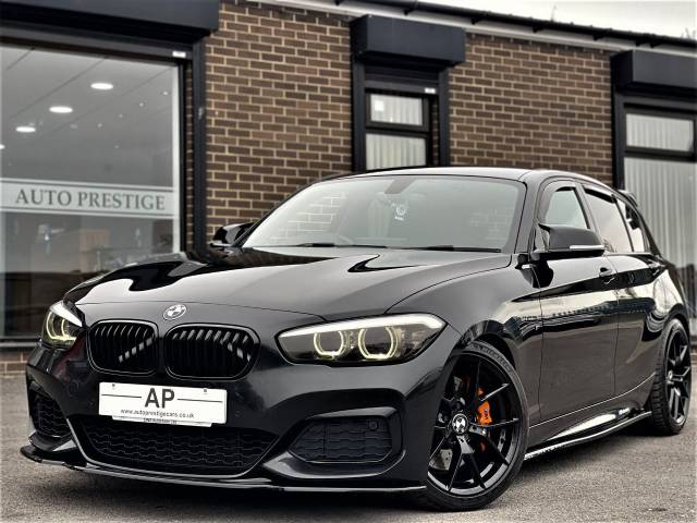 BMW 1 Series 3.0 M140i Shadow Edition 5dr Step Auto STAGE 2+ 475BHP M PERF LSD Hatchback Petrol Black