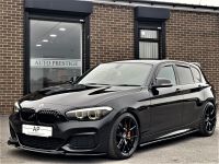 BMW 1 Series 3.0 M140i Shadow Edition 5dr Step Auto STAGE 2+ 475BHP M PERF LSD Hatchback Petrol Black