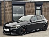 BMW 1 Series 3.0 M140i Shadow Edition 5dr Step Auto STAGE 2+ 475BHP M PERF LSD Hatchback Petrol Black
