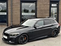 BMW 1 Series 3.0 M140i Shadow Edition 5dr Step Auto STAGE 2+ 475BHP M PERF LSD Hatchback Petrol Black