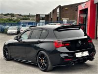 BMW 1 Series 3.0 M140i Shadow Edition 5dr Step Auto STAGE 2+ 475BHP M PERF LSD Hatchback Petrol Black