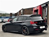 BMW 1 Series 3.0 M140i Shadow Edition 5dr Step Auto STAGE 2+ 475BHP M PERF LSD Hatchback Petrol Black