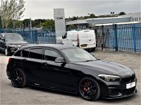 BMW 1 Series 3.0 M140i Shadow Edition 5dr Step Auto STAGE 2+ 475BHP M PERF LSD Hatchback Petrol Black