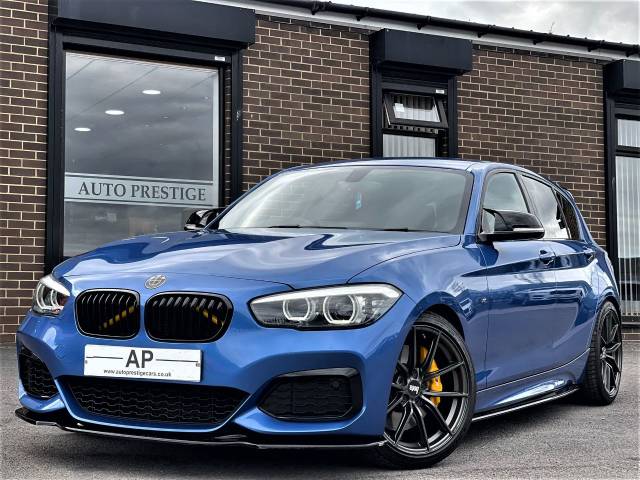 BMW 1 Series 3.0 M140i Shadow Edition 5dr Step Auto STAGE 2+ 470BHP M PERFORMANCE LSD HPFP Hatchback Petrol Blue