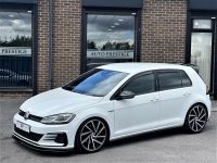 Volkswagen Golf 2.0 TDI 184 GTD 5dr DSG LOWEST MILEAGE EXAMPLE+H&R STANCE+19" SPIELBERGS Hatchback Diesel White