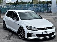 Volkswagen Golf 2.0 TDI 184 GTD 5dr DSG LOWEST MILEAGE EXAMPLE+H&R STANCE+19" SPIELBERGS Hatchback Diesel White