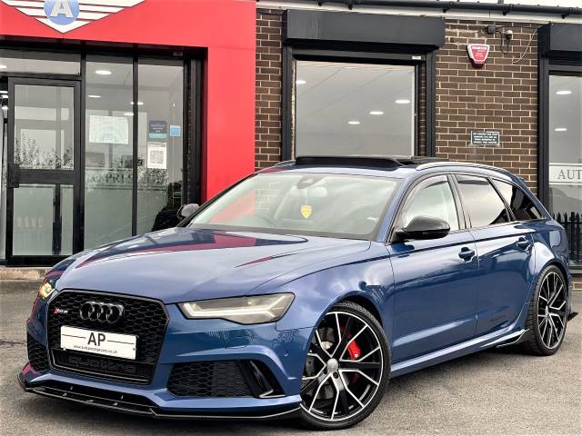 Audi RS6 4.0T FSI Quattro RS 6 Performance 5dr Tip Auto FULL AUDI HISTORY+ Estate Petrol Blue