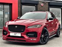 Jaguar F-Pace 3.0d V6 S 5dr Auto AWD ADAIR RSV GTS WIDEBODY HUGE SPEC PAN ROOF DVD SYSTEM BLACK Estate Diesel Red