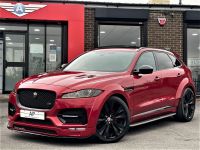 Jaguar F-Pace 3.0d V6 S 5dr Auto AWD ADAIR RSV GTS WIDEBODY HUGE SPEC PAN ROOF DVD SYSTEM BLACK Estate Diesel Red