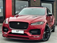 Jaguar F-Pace 3.0d V6 S 5dr Auto AWD ADAIR RSV GTS WIDEBODY HUGE SPEC PAN ROOF DVD SYSTEM BLACK Estate Diesel Red