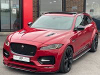 Jaguar F-Pace 3.0d V6 S 5dr Auto AWD ADAIR RSV GTS WIDEBODY HUGE SPEC PAN ROOF DVD SYSTEM BLACK Estate Diesel Red