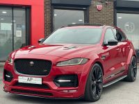Jaguar F-Pace 3.0d V6 S 5dr Auto AWD ADAIR RSV GTS WIDEBODY HUGE SPEC PAN ROOF DVD SYSTEM BLACK Estate Diesel Red