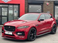 Jaguar F-Pace 3.0d V6 S 5dr Auto AWD ADAIR RSV GTS WIDEBODY HUGE SPEC PAN ROOF DVD SYSTEM BLACK Estate Diesel Red