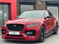 Jaguar F-Pace 3.0d V6 S 5dr Auto AWD ADAIR RSV GTS WIDEBODY HUGE SPEC PAN ROOF DVD SYSTEM BLACK Estate Diesel Red