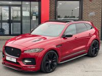 Jaguar F-Pace 3.0d V6 S 5dr Auto AWD ADAIR RSV GTS WIDEBODY HUGE SPEC PAN ROOF DVD SYSTEM BLACK Estate Diesel Red