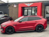 Jaguar F-Pace 3.0d V6 S 5dr Auto AWD ADAIR RSV GTS WIDEBODY HUGE SPEC PAN ROOF DVD SYSTEM BLACK Estate Diesel Red