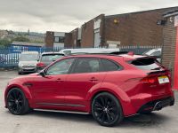 Jaguar F-Pace 3.0d V6 S 5dr Auto AWD ADAIR RSV GTS WIDEBODY HUGE SPEC PAN ROOF DVD SYSTEM BLACK Estate Diesel Red