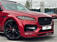 Jaguar F-Pace 3.0d V6 S 5dr Auto AWD ADAIR RSV GTS WIDEBODY HUGE SPEC PAN ROOF DVD SYSTEM BLACK Estate Diesel Red
